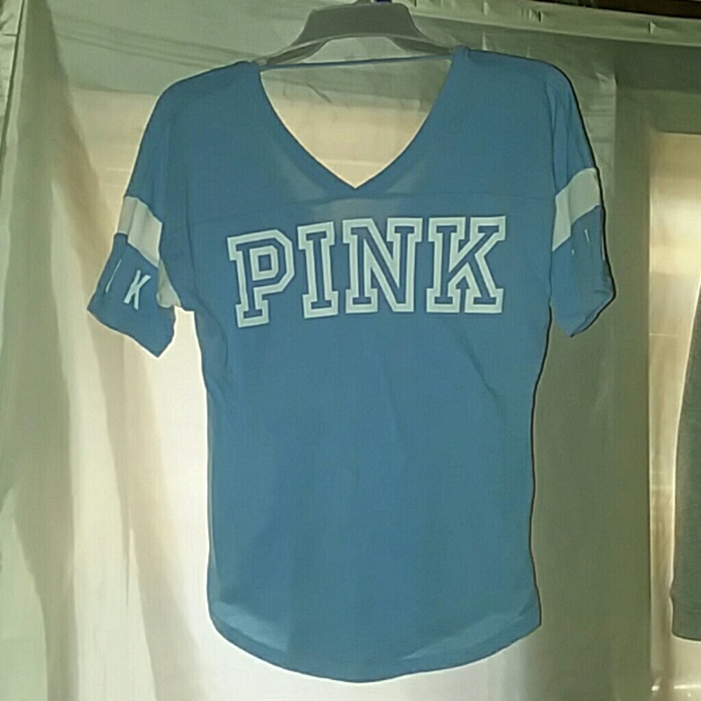 Pink Victoria secret  strappy t-shirt